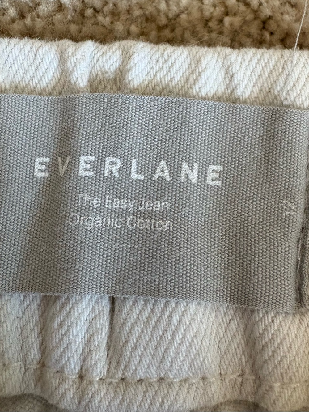 Everlane the easy jean cotton pants - Picture 3 of 3